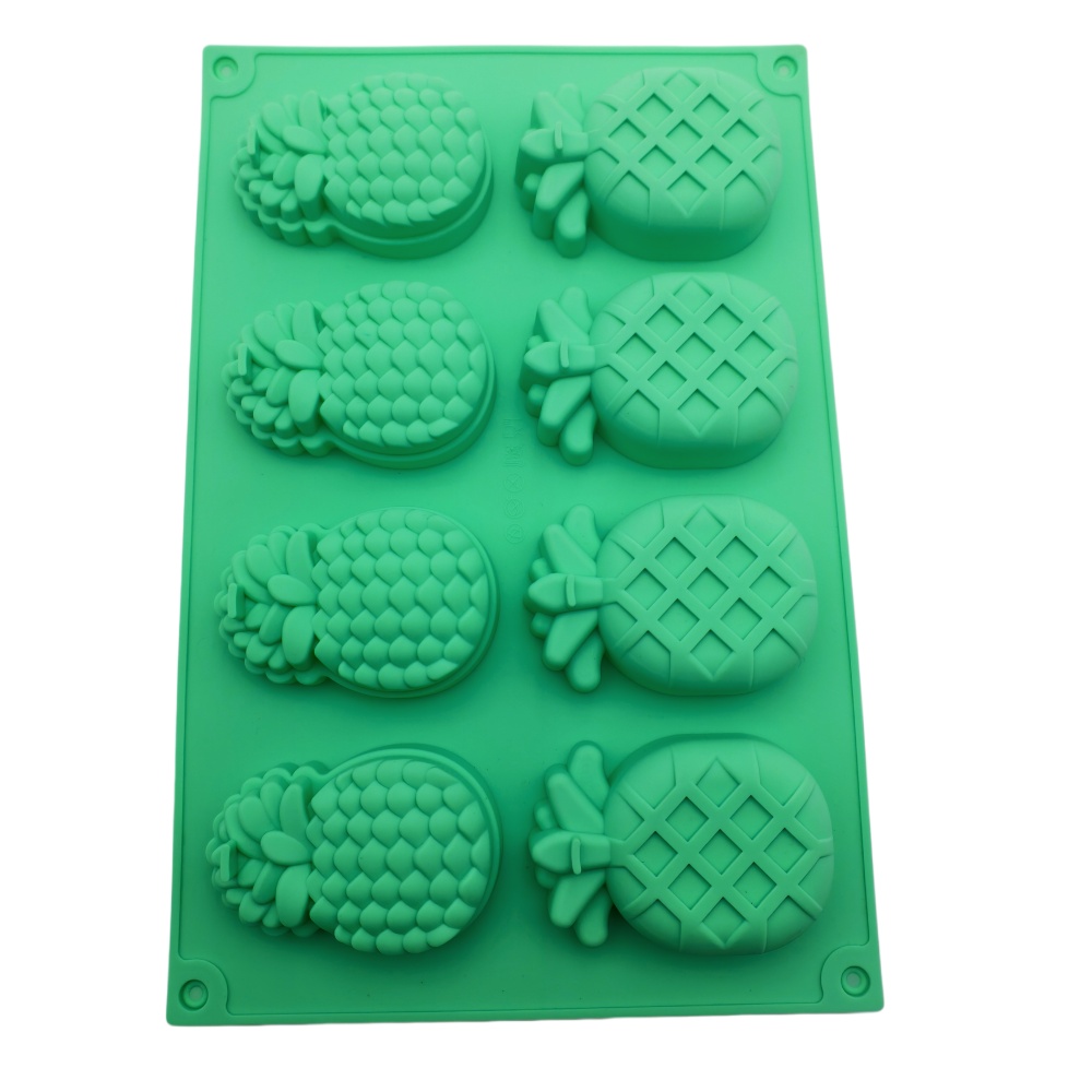 Soap Making Equipment - Pineapple Shape Silicone Cake Mold 8