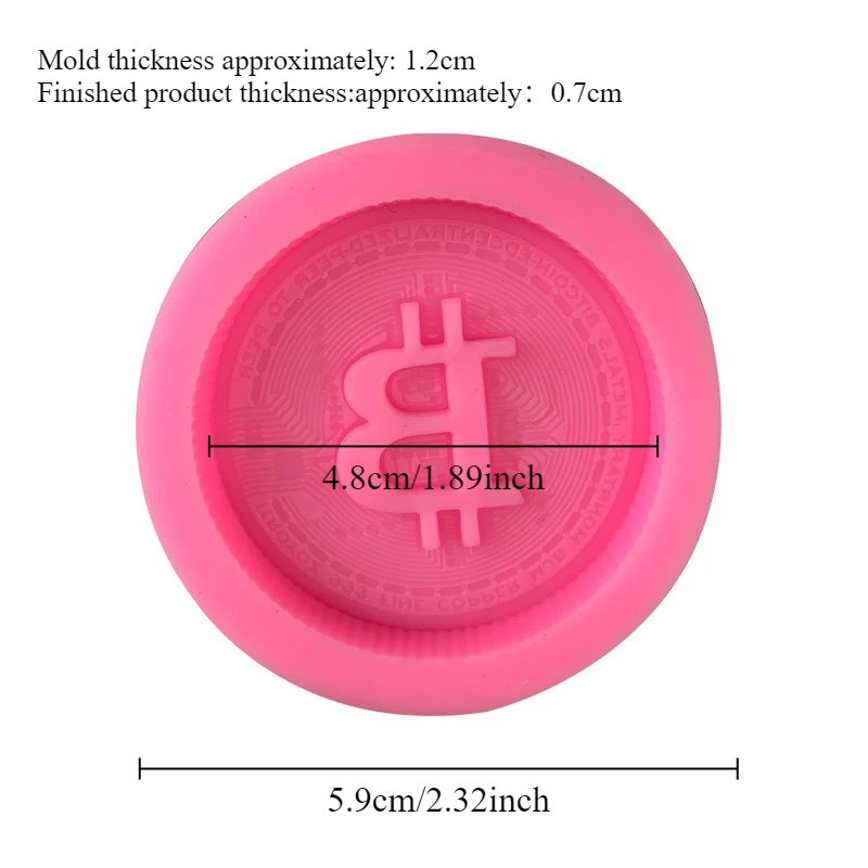 1/3Pcs Currency Logo Soap Sili - огляд і ціна Soap Making Equipment