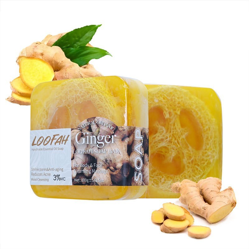 100g Ginger Loofah Soap Glycer - огляд і ціна Soap Making Glycerin
