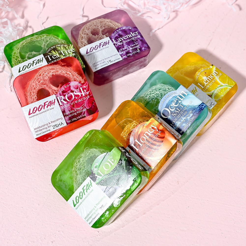 100g Ginger Loofah Soap Glycer - огляд і ціна Soap Making Glycerin