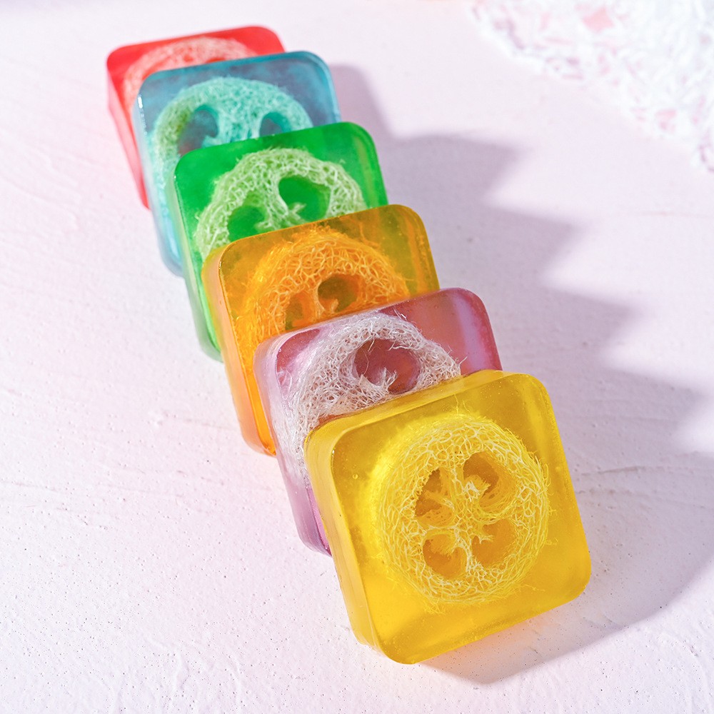 100g Ginger Loofah Soap Glycer - огляд і ціна Soap Making Glycerin
