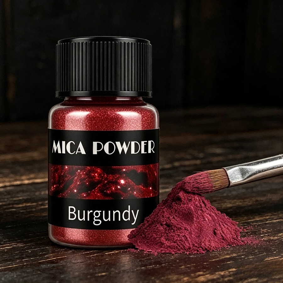 Jewelry Making Burgundy Mica P - огляд і ціна Soap Making Equipment