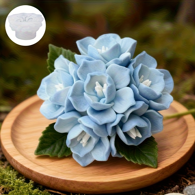1 Hydrangea Candle Silicone Mo - огляд і ціна Soap Making Equipment