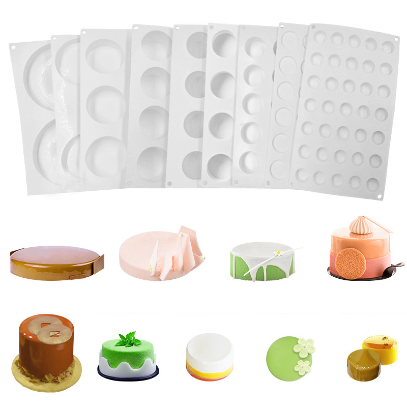Cylindrical French Mousse Cake - огляд і ціна Soap Making Equipment