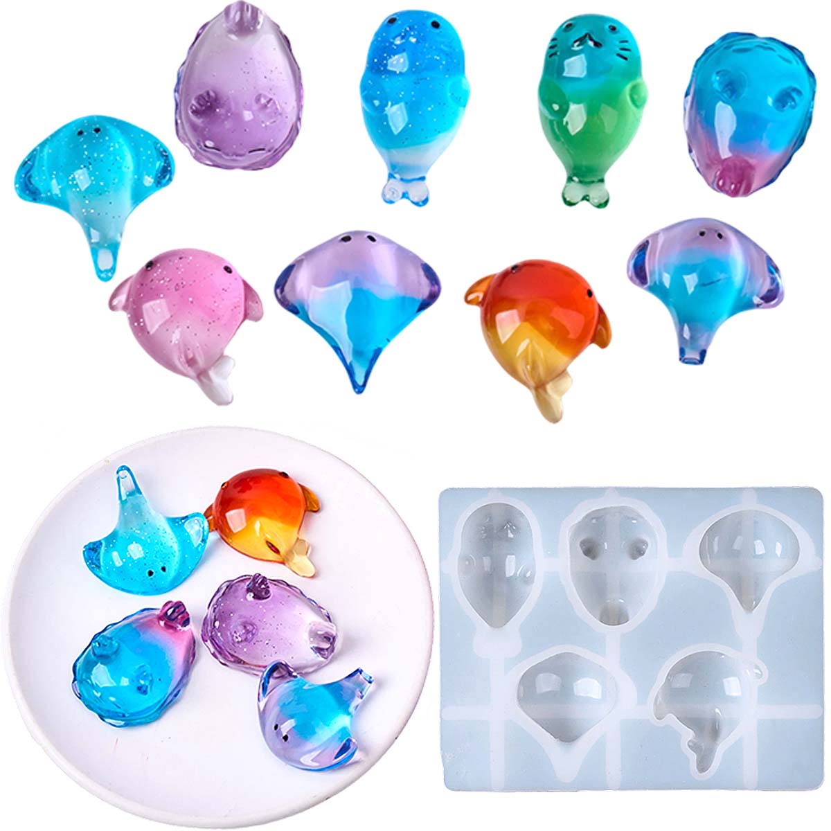 3D Healing Kawaii Manta Ray Wh - огляд і ціна Soap Making Equipment