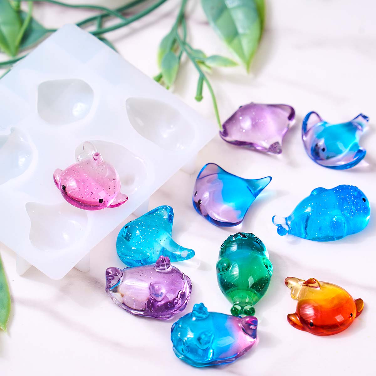 3D Healing Kawaii Manta Ray Wh - огляд і ціна Soap Making Equipment