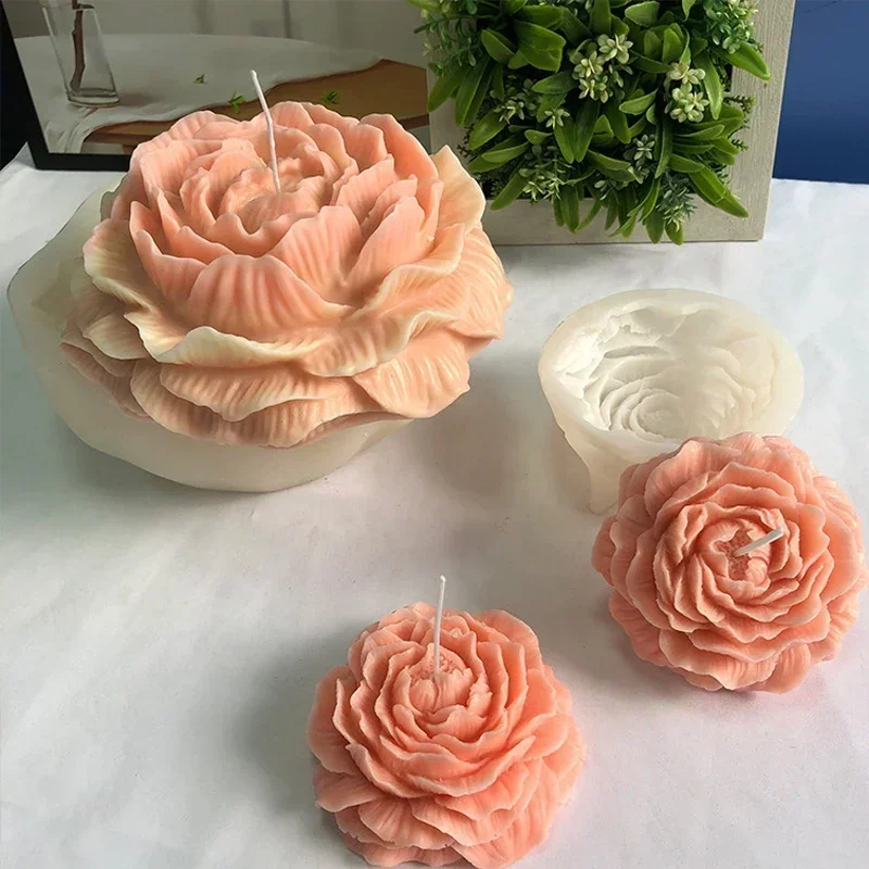 Extra Large 3D Flower Candle S - огляд і ціна Soap Making Business