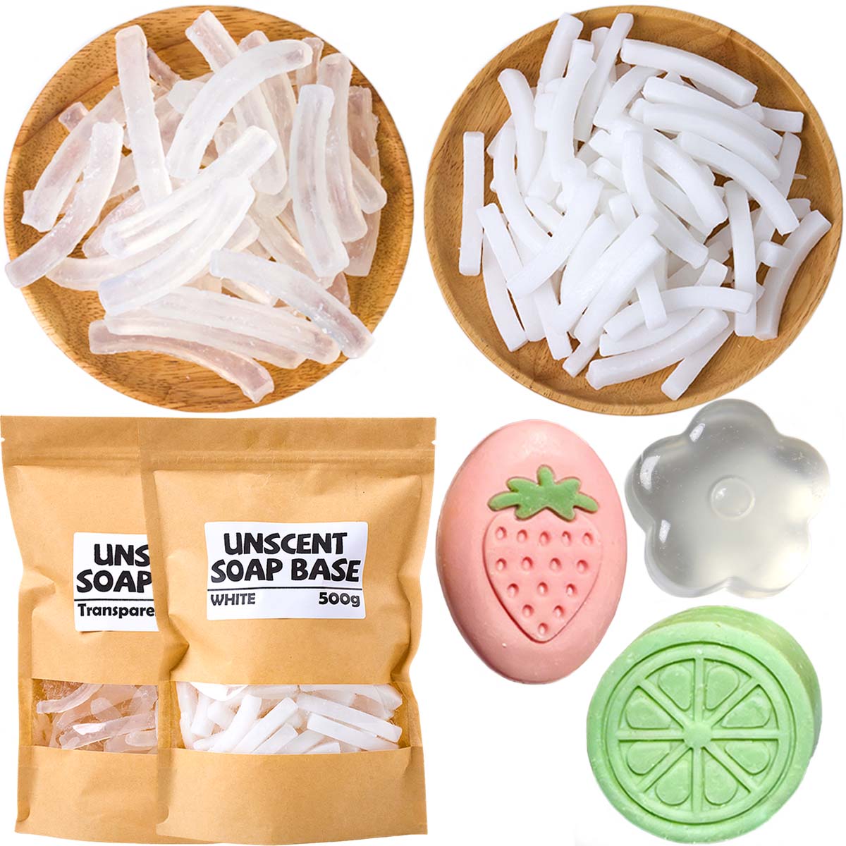 500g Glycerin Soap Base DIY Ha - огляд і ціна Soap Making Glycerin