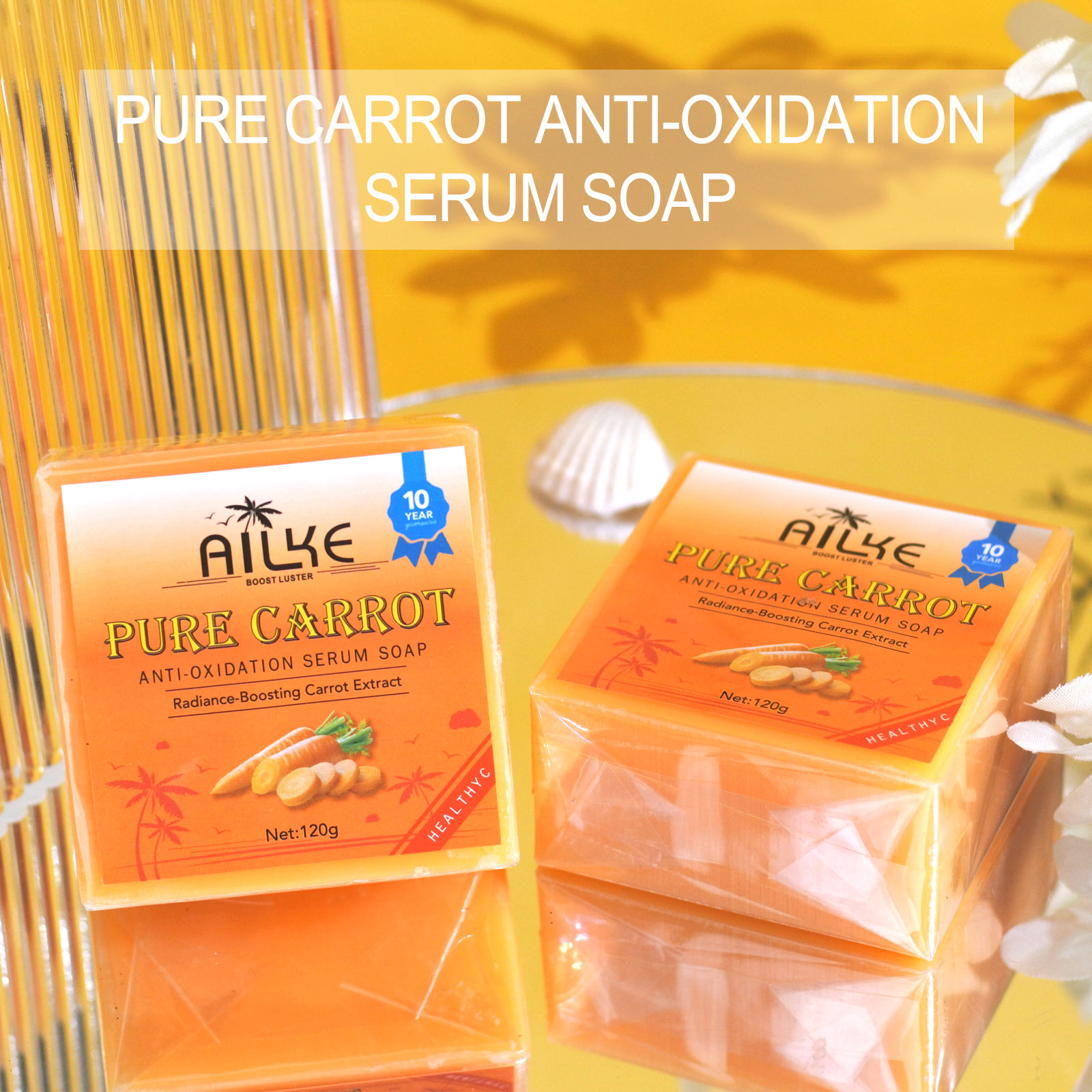 AILKE Pure Carrot Anti-Oxidati - огляд і ціна Soap Making Glycerin